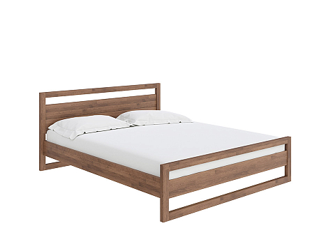 Кровать 80х200 Kvebek - Элегантная кровать из массива дерева с основанием