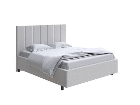 Кровать 160х220 Oktava - Кровать в лаконичном дизайне в обивке из мебельной ткани или экокожи.