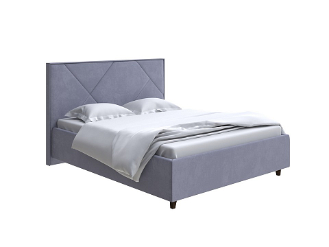 Кровать 200х220 Tessera Grand - Мягкая кровать с высоким изголовьем и стильными ножками из массива бука