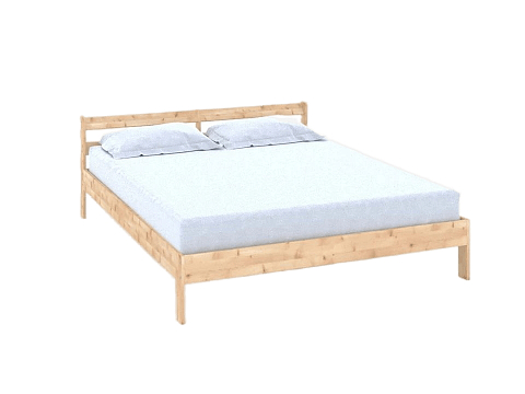 Кровать в скандинавском стиле Оттава - Универсальная кровать из массива сосны.